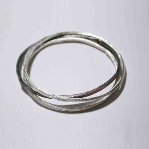 Angelica thin bangles by Fiona Hutchinson
