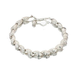 Cardamon silver bracelet by Fiona Hutchinson