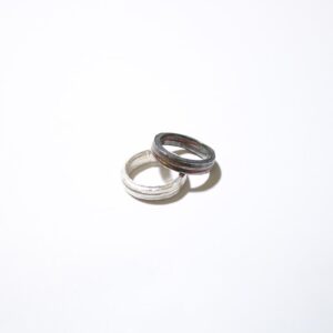 Angelica thick silver ring by Fiona Hutchinson