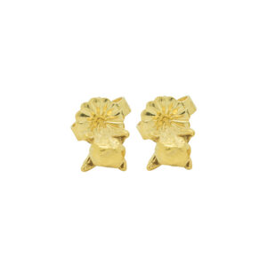 Gilt clove earrings by Fiona Hutchinson